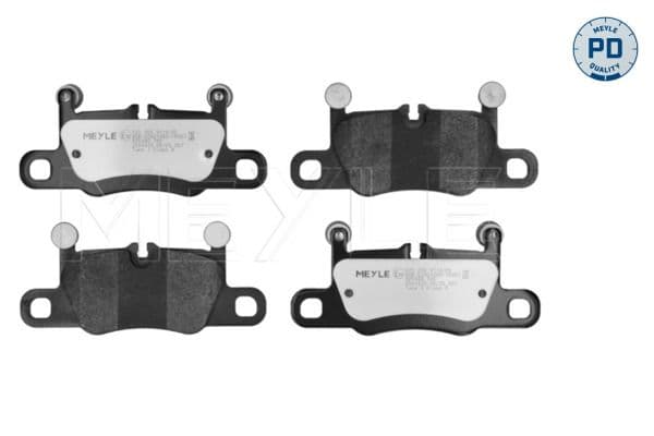 set placute frana,frana disc MEYLE 025 256 9114/PD