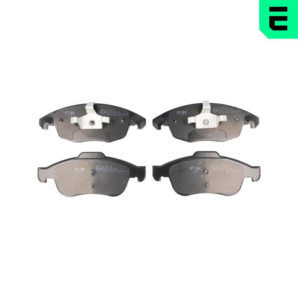 set placute frana,frana disc OPTIMAL BP-12342