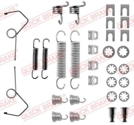 Set accesorii, sabot de frana QUICK BRAKE 105-0686