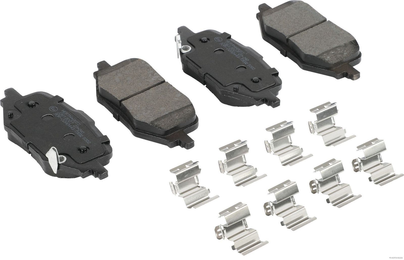 set placute frana,frana disc HERTH+BUSS JAKOPARTS J3613027