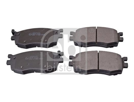 set placute frana,frana disc FEBI BILSTEIN 16699