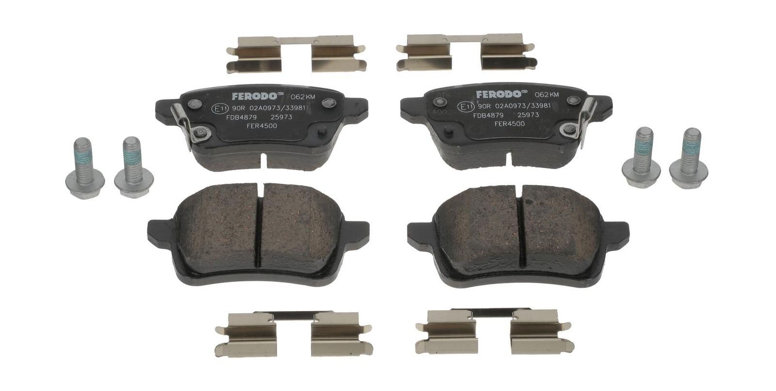 set placute frana,frana disc FERODO PREMIER ECO FRICTION FDB4879