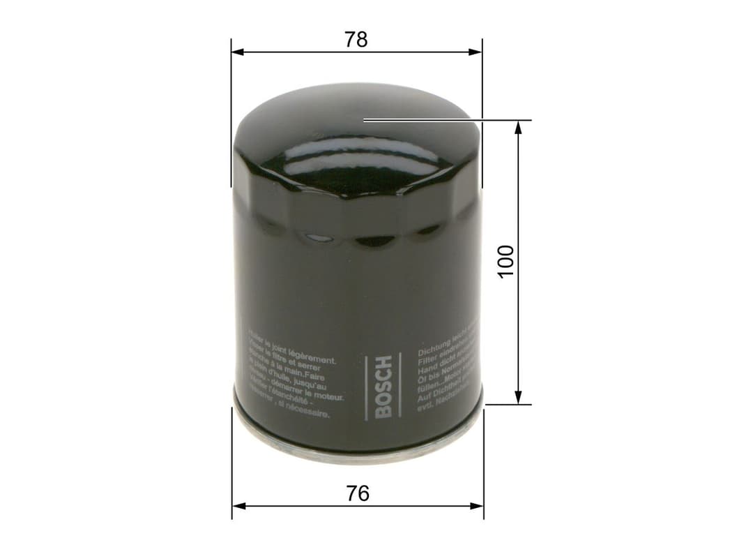 Filtru ulei BOSCH F 026 407 271