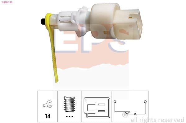 Comutator lumini frana EPS Made in Italy - OE Equivalent 1.810.153