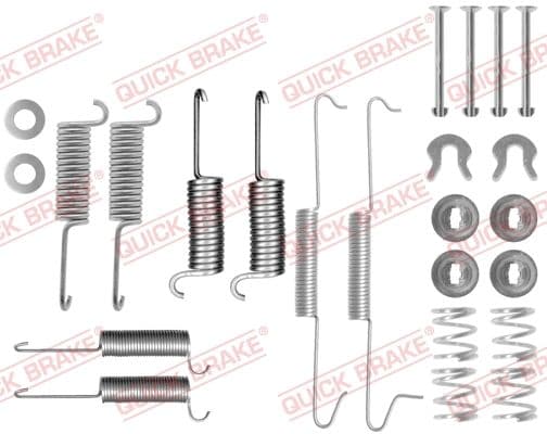 Set accesorii, sabot de frana QUICK BRAKE 105-0571