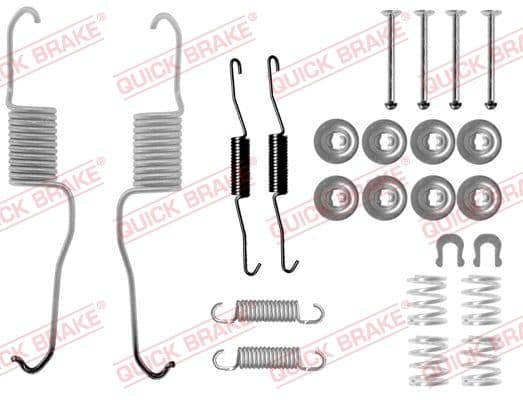 Set accesorii, sabot de frana QUICK BRAKE 105-0886