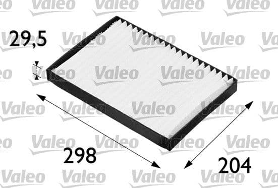Filtru, aer habitaclu VALEO ESSENTIAL 698606
