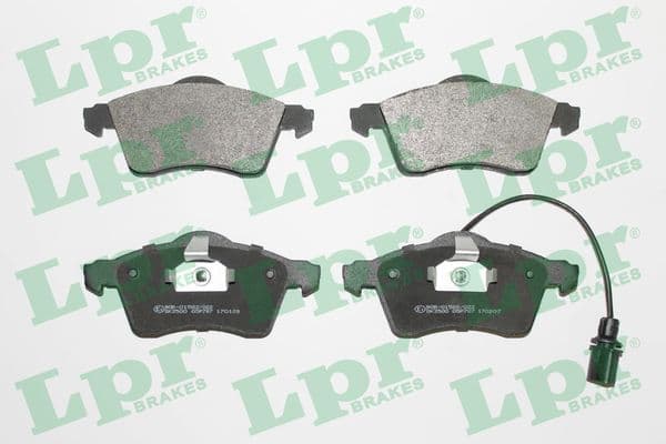 set placute frana,frana disc LPR 05P787