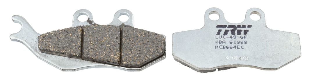 set placute frana,frana disc TRW Organic Eco MCB664EC