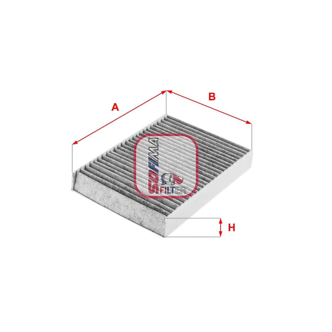 Filtru, aer habitaclu SOFIMA S 4245 CA