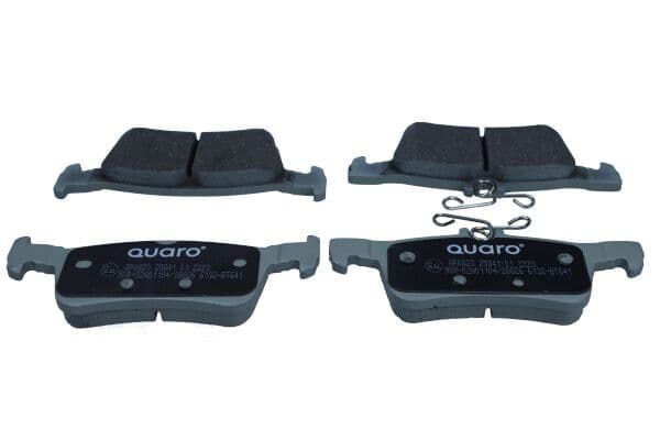 set placute frana,frana disc QUARO QP0823