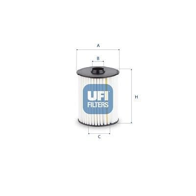 Filtru ulei UFI 25.228.00