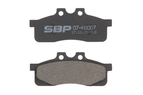 set placute frana,frana disc SBP 07-AG007