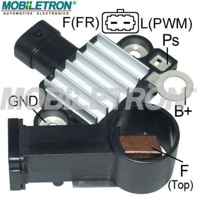Regulator, alternator MOBILETRON VR-D580