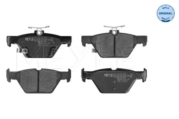 set placute frana,frana disc MEYLE -ORIGINAL: True to OE. 025 221 5814