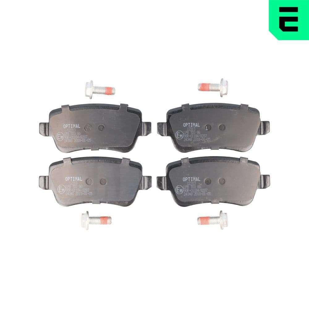 set placute frana,frana disc OPTIMAL BP-12313