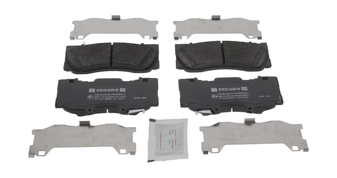 set placute frana,frana disc FERODO PREMIER ECO FRICTION FDB5239