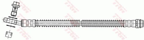 Furtun frana TRW PHD559