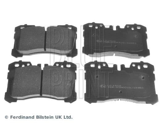 set placute frana,frana disc BLUE PRINT ADT342192