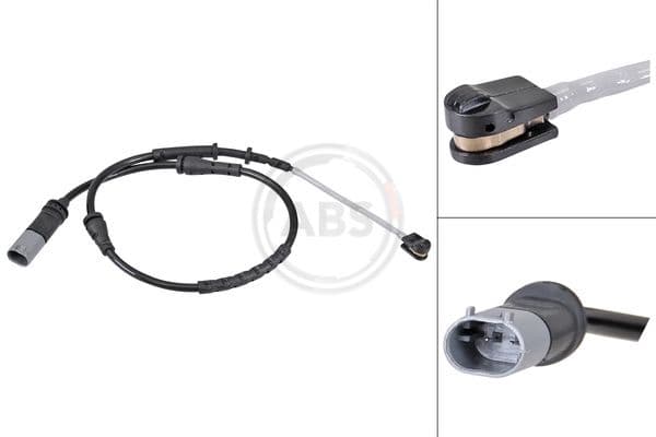 senzor de avertizare,uzura placute de frana A.B.S. 39816