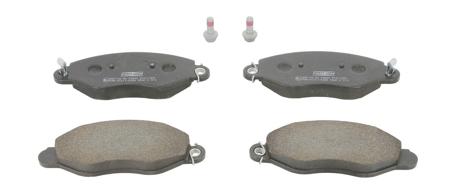 set placute frana,frana disc CHAMPION 573110CH