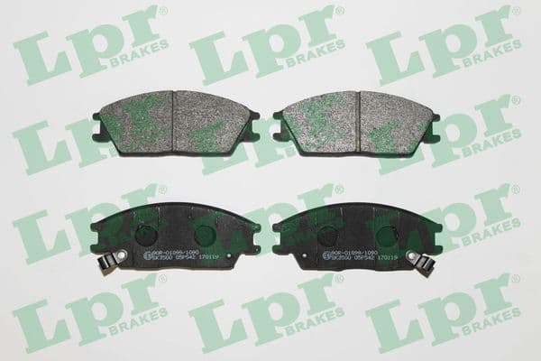 set placute frana,frana disc LPR 05P542