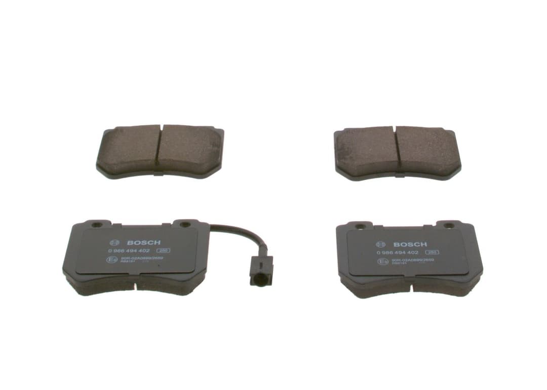 set placute frana,frana disc BOSCH 0 986 494 402