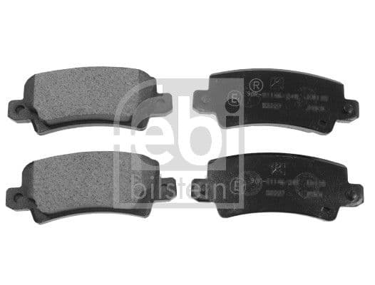 set placute frana,frana disc FEBI BILSTEIN 16577