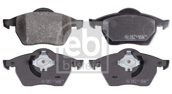 set placute frana,frana disc FEBI BILSTEIN 16338