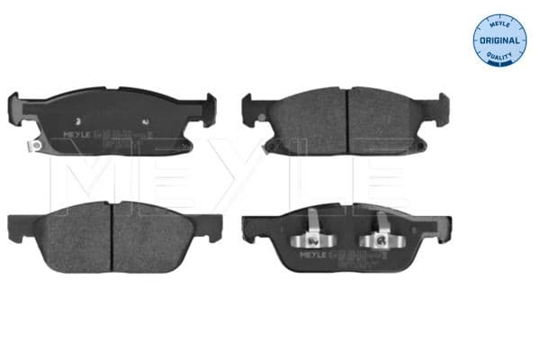 set placute frana,frana disc MEYLE -ORIGINAL: True to OE. 025 224 1219