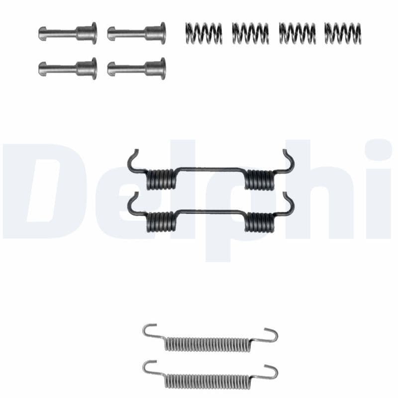set accesorii, saboti frana parcare DELPHI LY1297