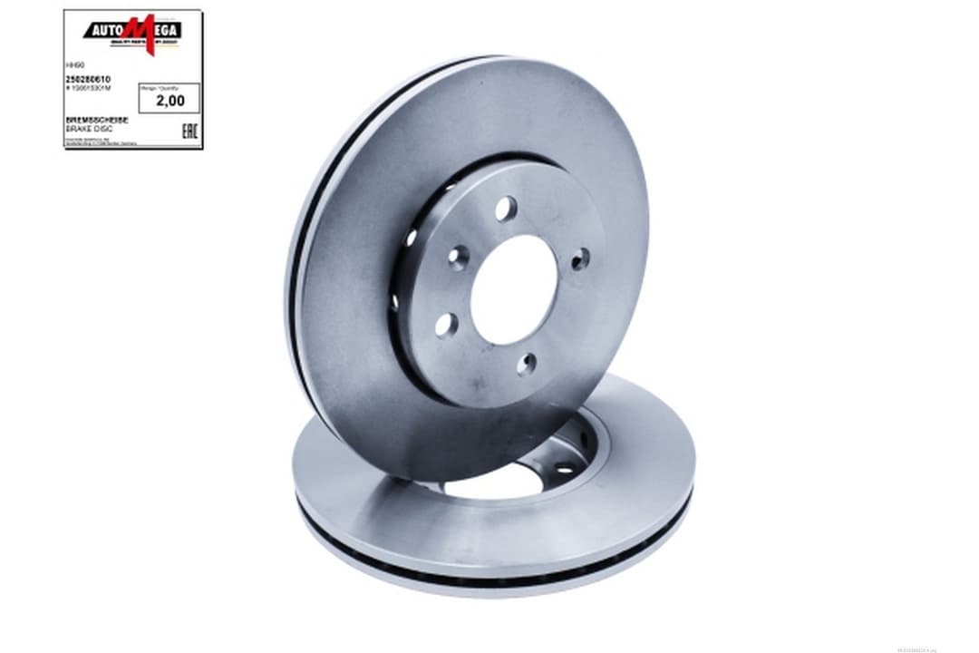 Disc frana AUTOMEGA 250280610