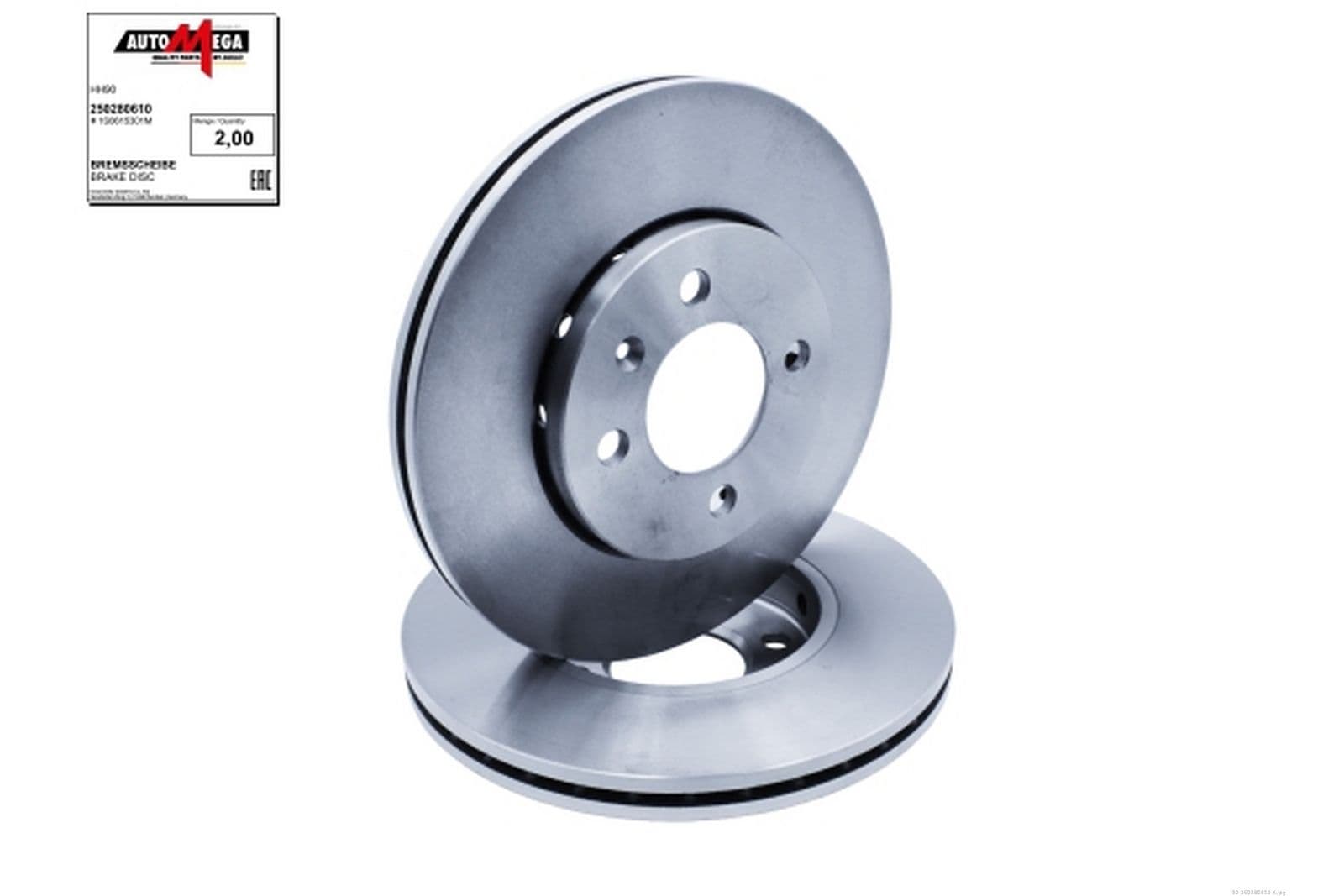 Disc frana AUTOMEGA 250280610