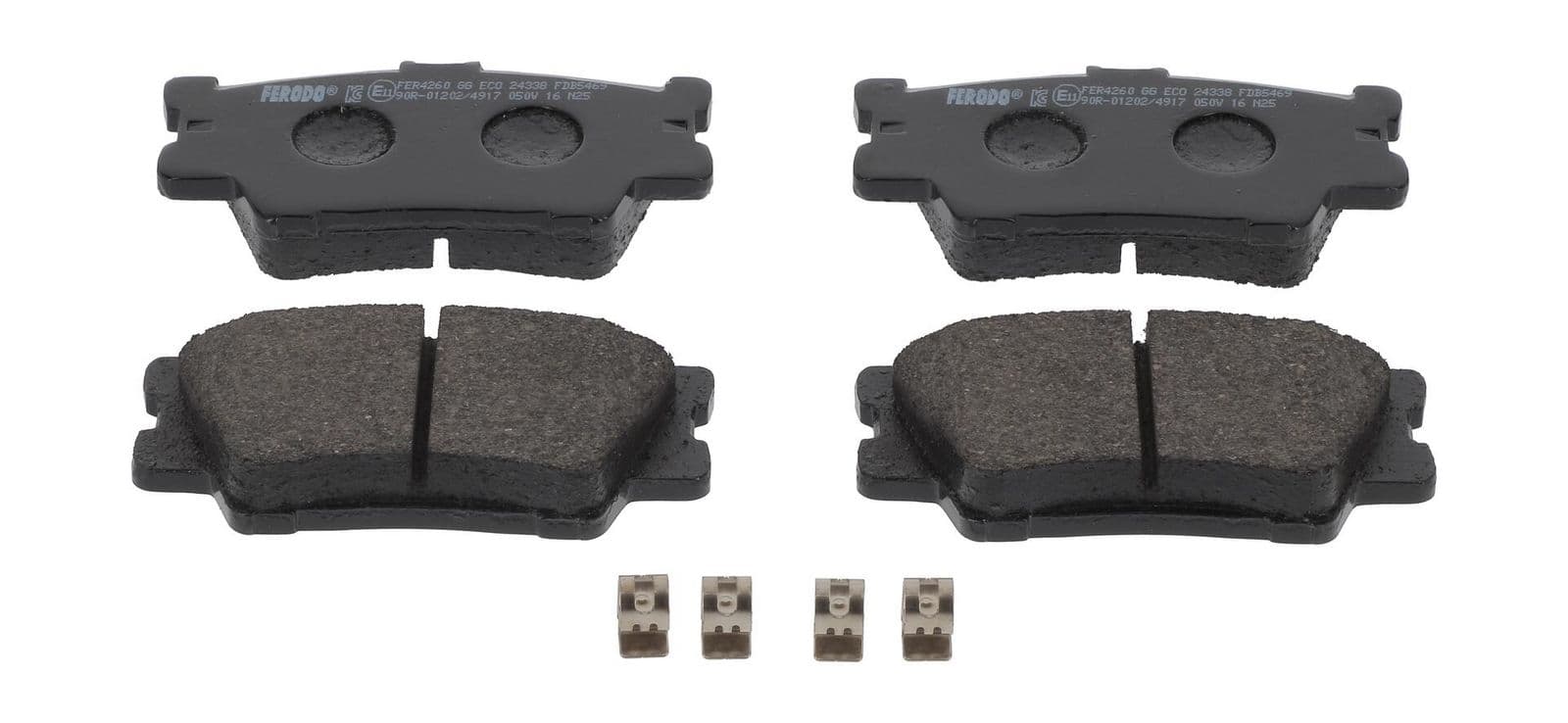 set placute frana,frana disc FERODO PREMIER ECO FRICTION FDB5469