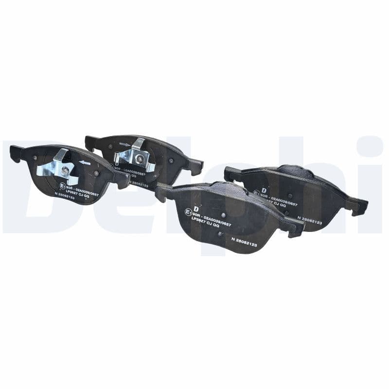 set placute frana,frana disc DELPHI LP3827
