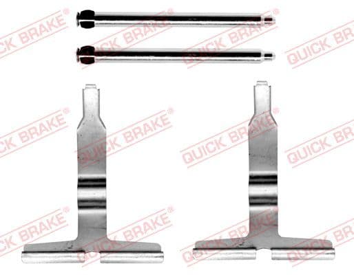 Set accesorii, placute frana QUICK BRAKE 109-1661