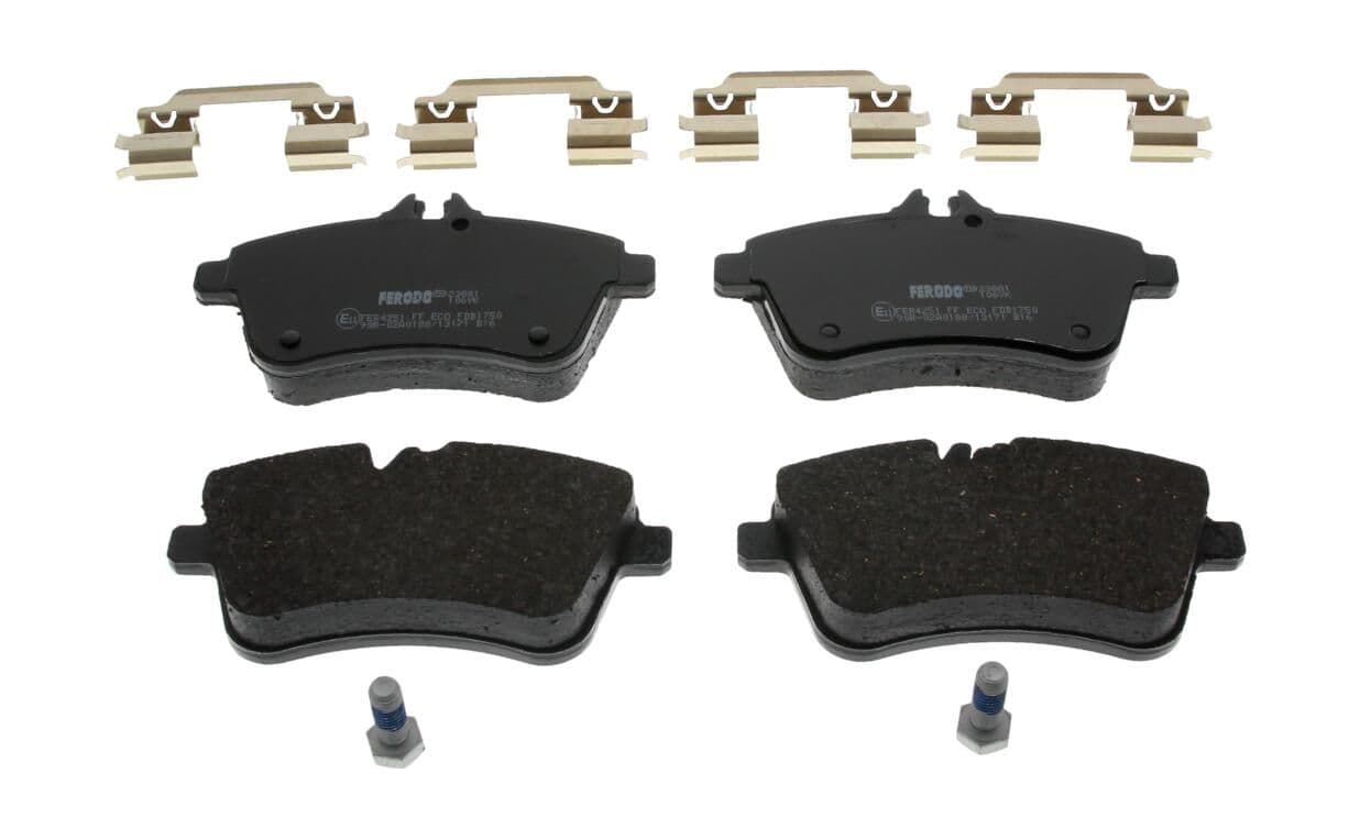 set placute frana,frana disc FERODO FDB1750