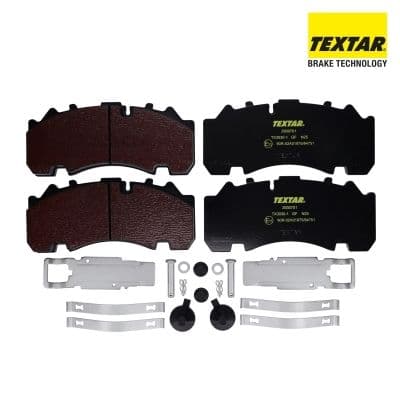 set placute frana,frana disc TEXTAR 2930701