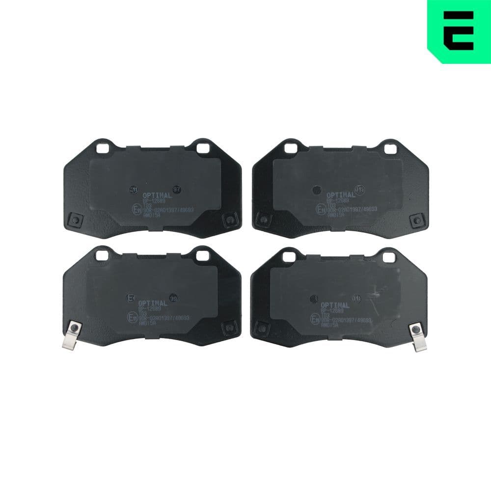 set placute frana,frana disc OPTIMAL BP-12689