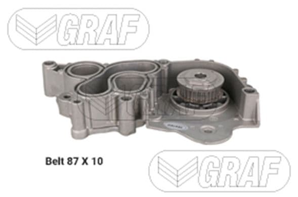 Set pompa apa + curea dintata GRAF PA1218B