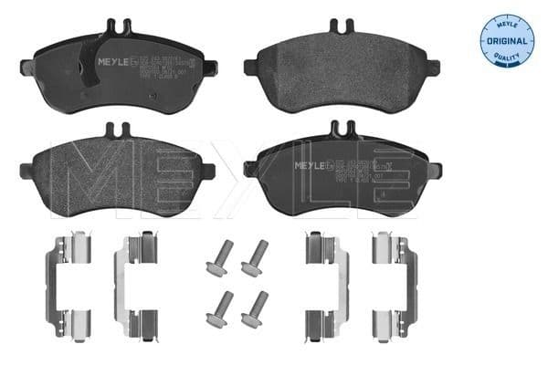 set placute frana,frana disc MEYLE -ORIGINAL: True to OE. 025 243 0620/K1