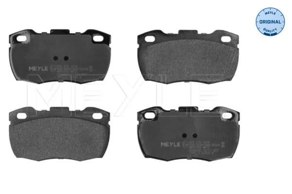 set placute frana,frana disc MEYLE -ORIGINAL: True to OE. 025 215 1918