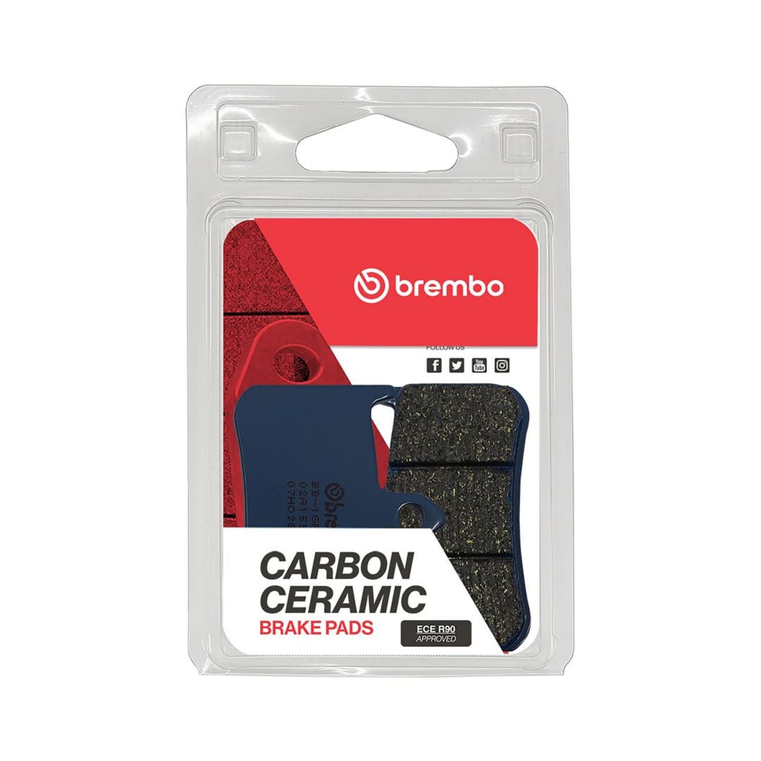 set placute frana,frana disc BREMBO PRIME - CarbonCeramic - CC 07HO2807