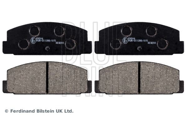 set placute frana,frana disc BLUE PRINT ADM54248
