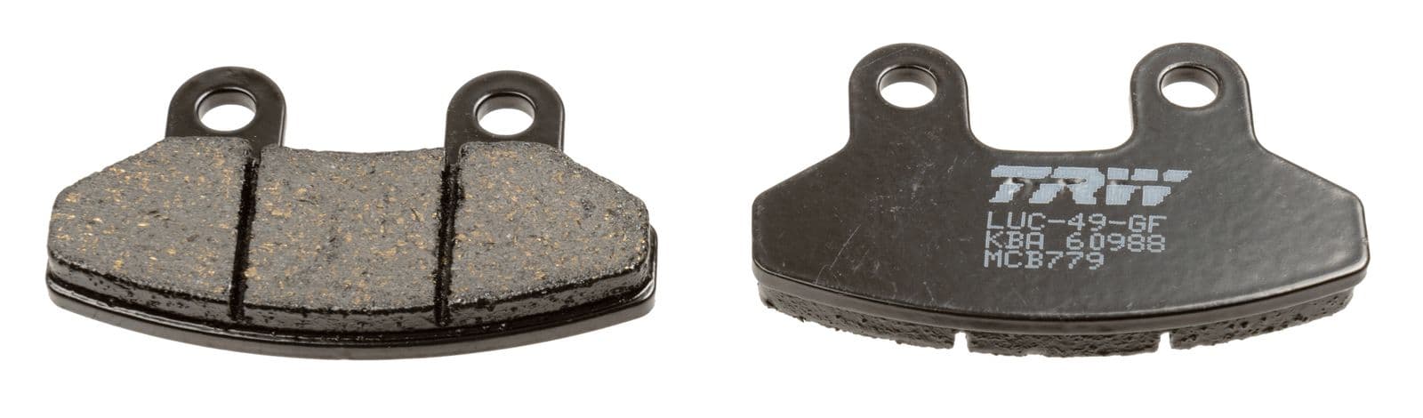 set placute frana,frana disc TRW Organic Allround MCB779