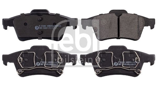 set placute frana,frana disc FEBI BILSTEIN 16428
