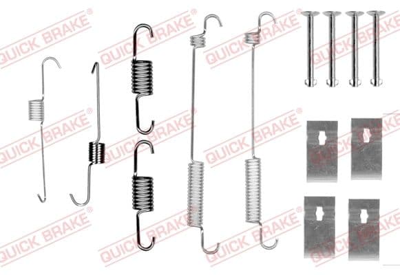 Set accesorii, sabot de frana QUICK BRAKE 105-0846