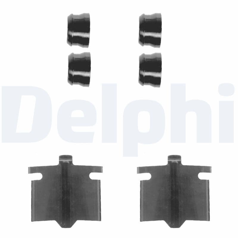 Set accesorii, placute frana DELPHI LX0082