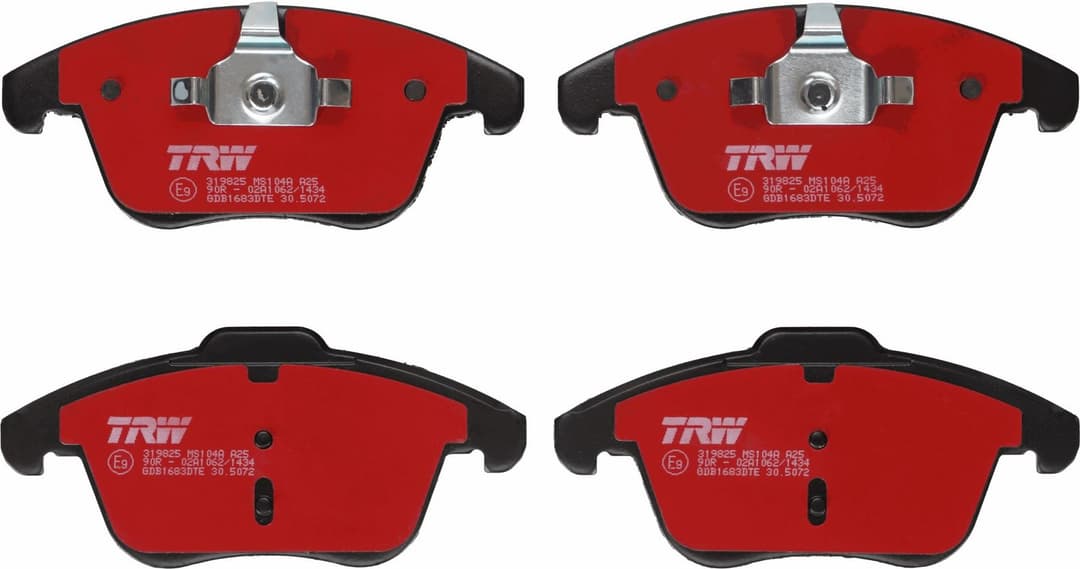 set placute frana,frana disc TRW GDB1683DTE