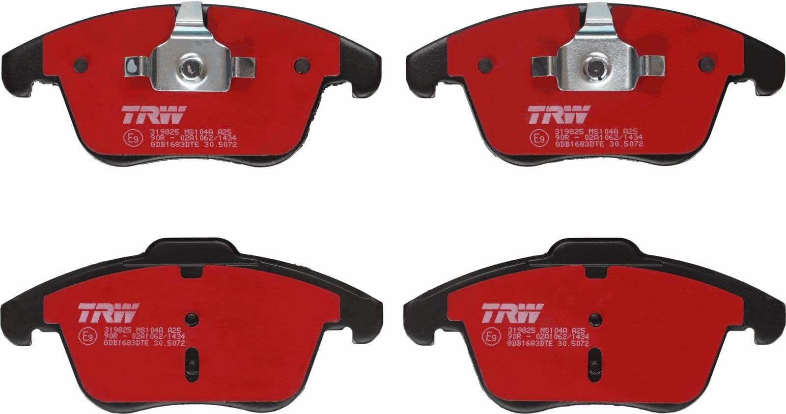 set placute frana,frana disc TRW GDB1683DTE